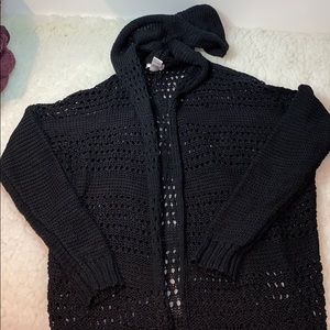 Hooded Cardigan - breathable!
